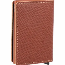 Online Secrid Slimwallet Saffiano Kreditkartenetui RFID Leder 7 cm caramel
