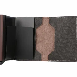 Secrid Slimwallet Saffiano Kreditkartenetui RFID Leder 7 cm