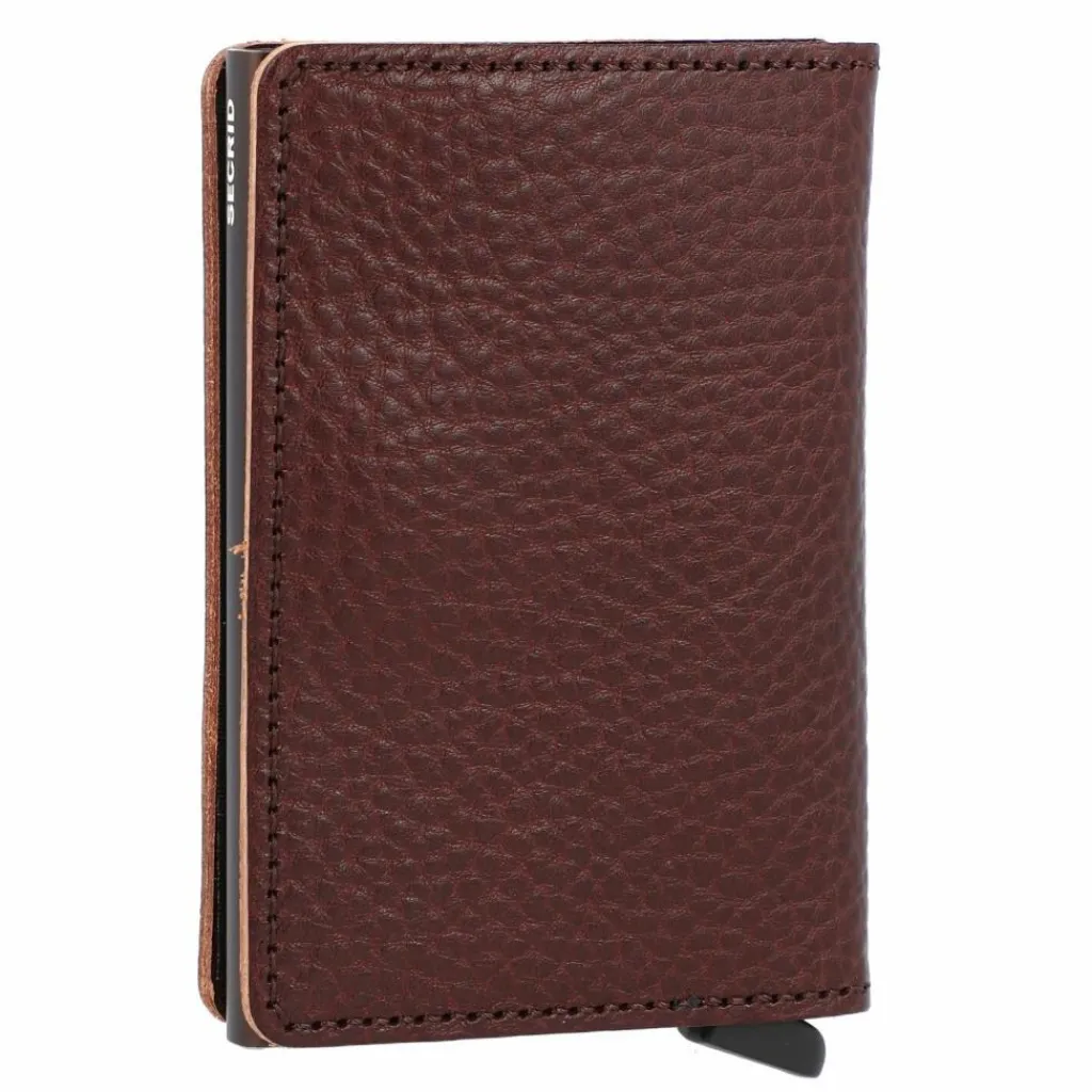 Secrid Visitenkartenetuis<Slimwallet Vegetable Kreditkartenetui RFID Leder 7 cm espresso-brown