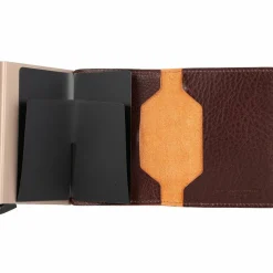 New Secrid Slimwallet Vegetable Kreditkartenetui RFID Leder 7 cm caramello-sand