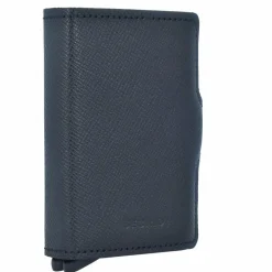 Outlet Secrid Twinwallet Crisple Kreditkartenetui Geldbörse RFID Leder 6,5 cm black