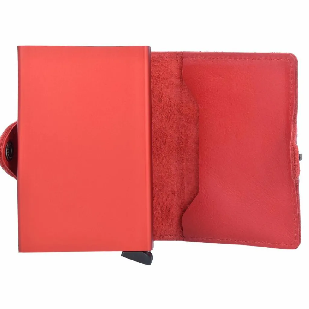 Secrid Visitenkartenetuis<Twinwallet Original Kreditkartenetui Geldbörse RFID Leder 6,5 cm red red