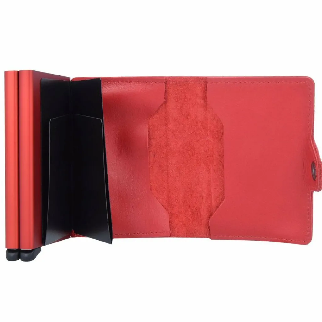 Secrid Visitenkartenetuis<Twinwallet Original Kreditkartenetui Geldbörse RFID Leder 6,5 cm red red