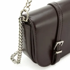 Online Seidenfelt Delary Umhängetasche 22 cm dark chocolate