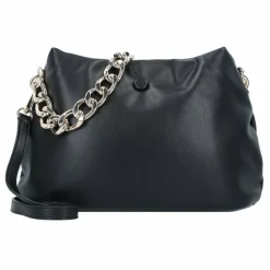 Hot Seidenfelt Eke Schultertasche 29 cm black-gold