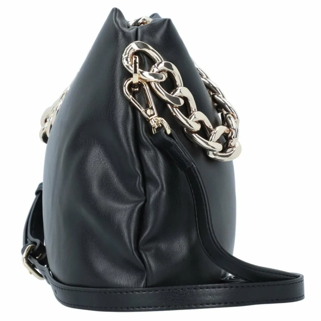 Hot Seidenfelt Eke Schultertasche 29 cm black-gold