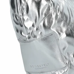 Seidenfelt Evenes Schultertasche 57 cm silver