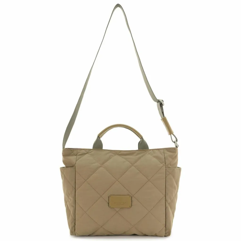 Sale Seidenfelt Hetta Handtasche 30 cm Greige Khaki