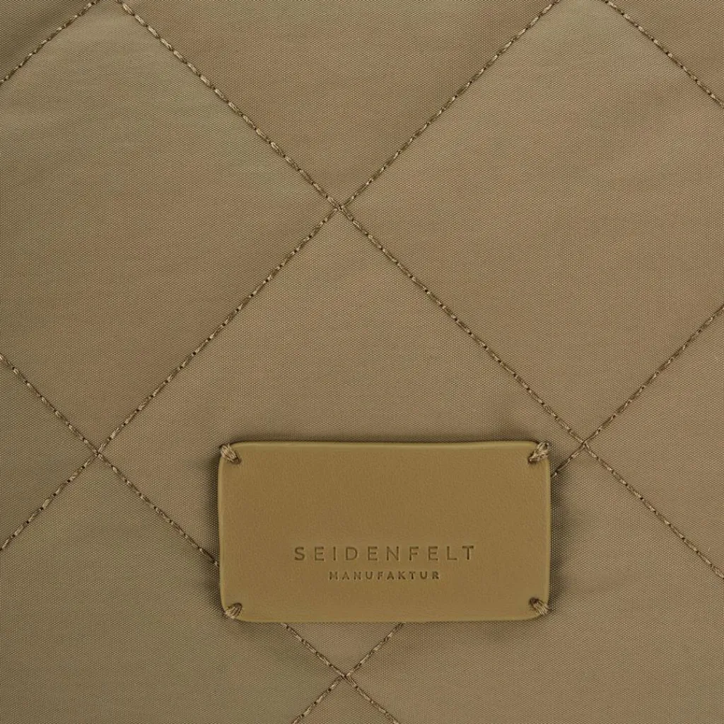 Sale Seidenfelt Hetta Handtasche 30 cm Greige Khaki