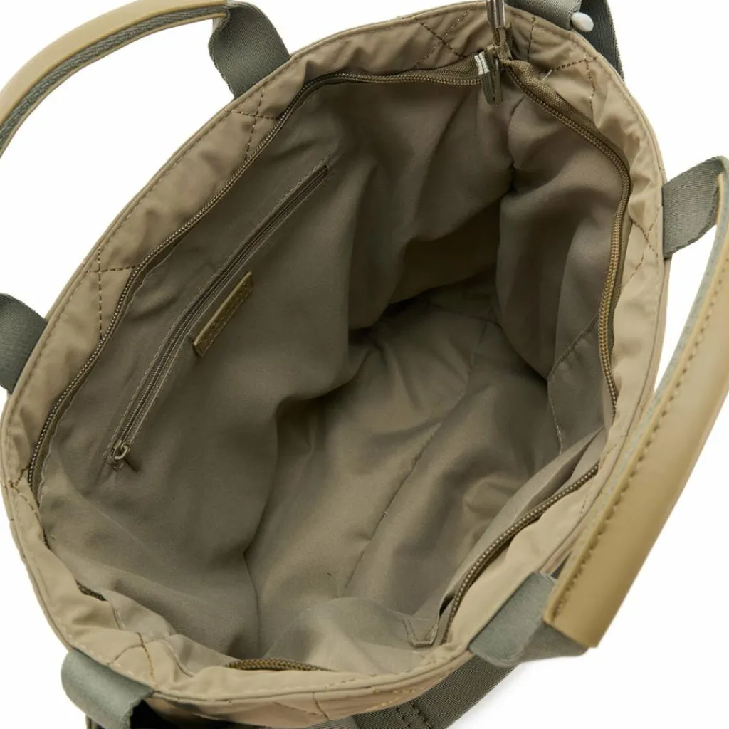 Sale Seidenfelt Hetta Handtasche 30 cm Greige Khaki