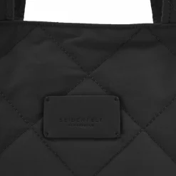 Seidenfelt Shopper|Schultertaschen<Hetta Shopper Tasche 34.5 cm black 1