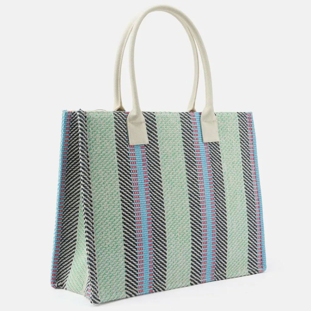 Seidenfelt Schultertaschen<Hulu Shopper Schultertasche 41 cm aqua mix