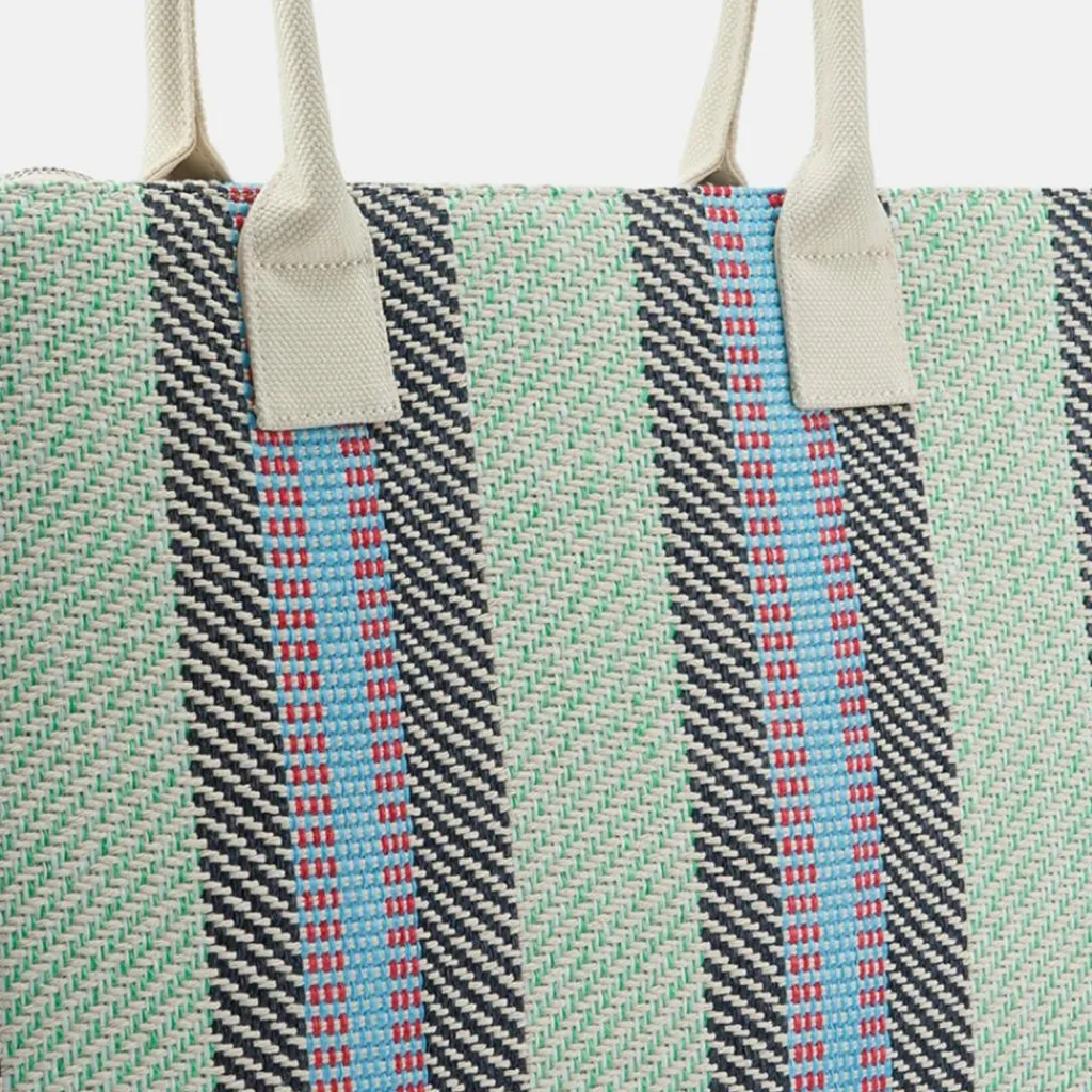 Seidenfelt Schultertaschen<Hulu Shopper Schultertasche 41 cm aqua mix