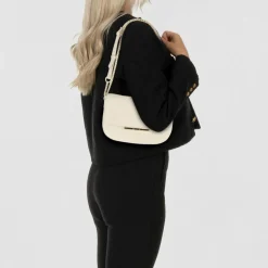 Clearance Seidenfelt Lesja Umhängetasche 25 cm oat milk