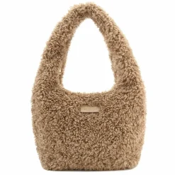 Seidenfelt Schultertaschen|Henkeltaschen<Letje Schultertasche 47 cm toffee