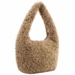 Seidenfelt Schultertaschen|Henkeltaschen<Letje Schultertasche 47 cm toffee
