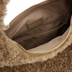 Seidenfelt Schultertaschen|Henkeltaschen<Letje Schultertasche 47 cm toffee
