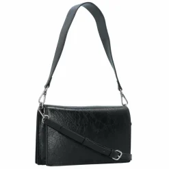 Seidenfelt Schultertaschen<Liinaja Schultertasche 23 cm glossy black