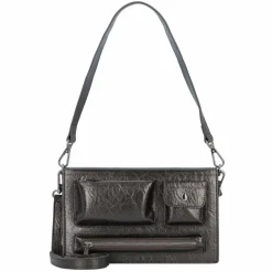 Online Seidenfelt Liinaja Schultertasche 23 cm blackish metallic