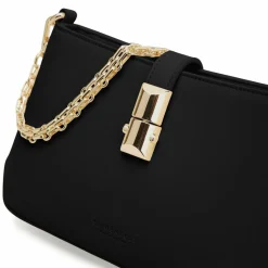 Discount Seidenfelt Lilla Ro Schultertasche 21 cm black 1