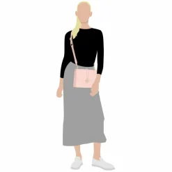 Seidenfelt Lilla Ro Umhängetasche 28 cm