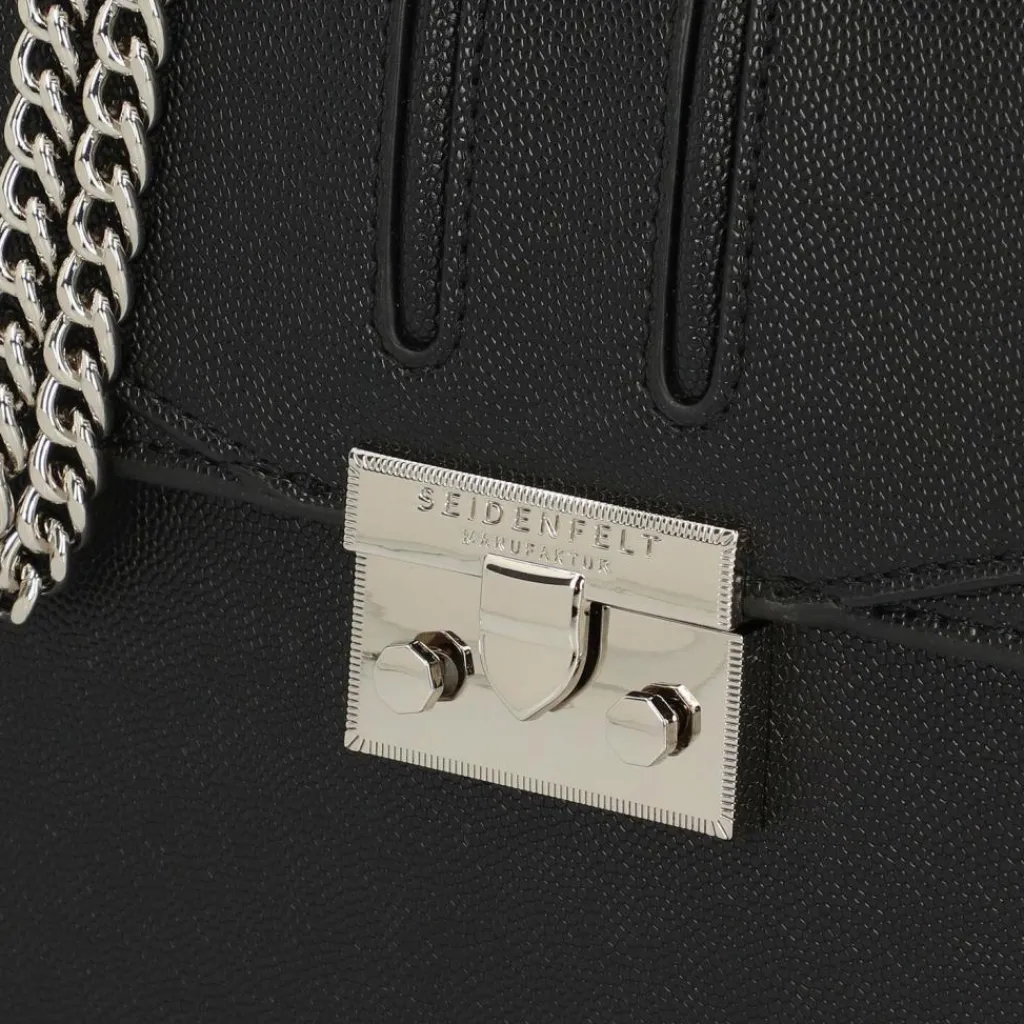 Seidenfelt Umhängetaschen<Roros Big Umhängetasche 25 cm black 1