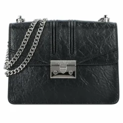 Seidenfelt Umhängetaschen<Roros Umhängetasche 21 cm glossy black