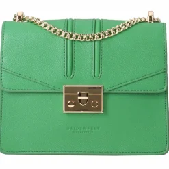 Discount Seidenfelt Roros Umhängetasche 21 cm electricgreen-gold