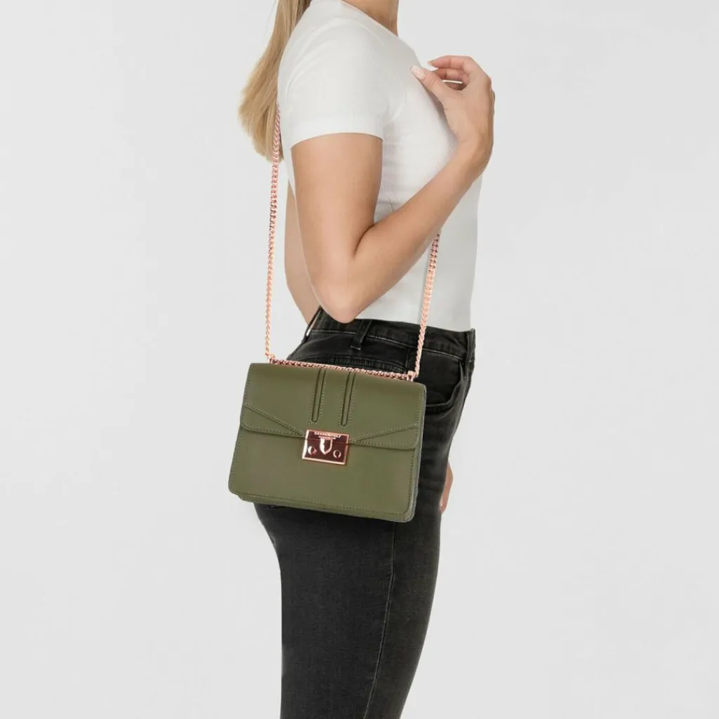 Clearance Seidenfelt Roros Umhängetasche 21 cm forrest green