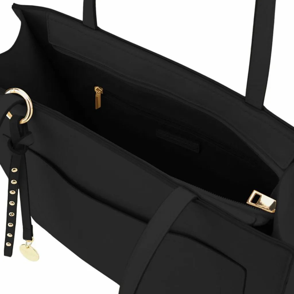 Hot Seidenfelt Senja Schultertasche 32 cm black