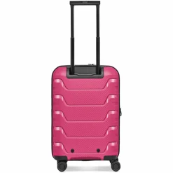 Outlet Smartbox Edition 01 4 Rollen Kabinentrolley 55 cm mit Dehnfalte pink