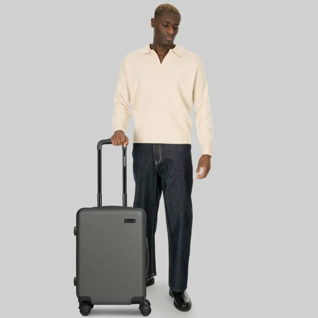 Online Smartbox Edition 05 4 Rollen Kabinentrolley 55 cm anthracite