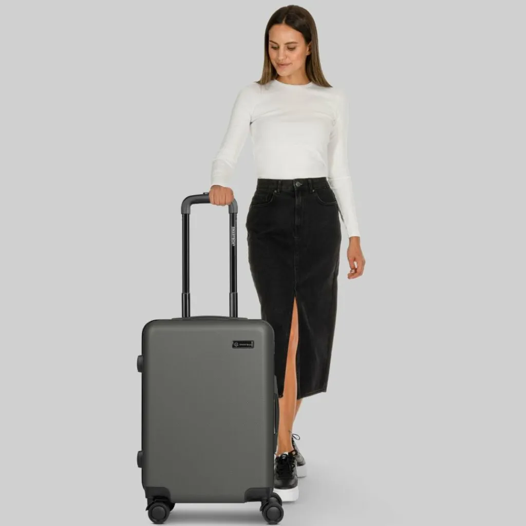 Online Smartbox Edition 05 4 Rollen Kabinentrolley 55 cm anthracite