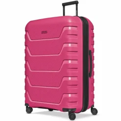 Smartbox Hartgepäck|4-Rollen Koffer<Edition 01 4 Rollen Trolley 76 cm mit Dehnfalte pink