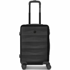 Smartbox Hartgepäck Kabinengepäck|4-Rollen Kabinentrolleys<Edition 03 4 Rollen Kabinentrolley 55 cm black