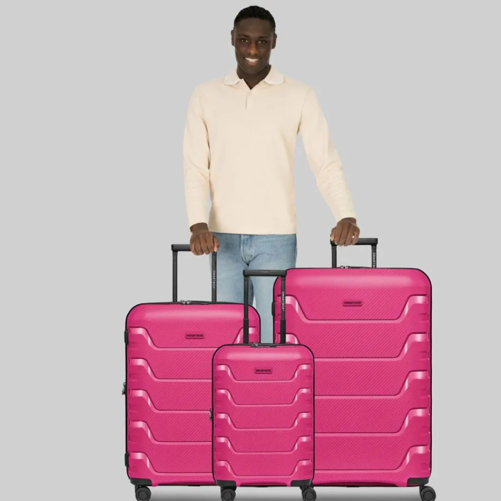 Smartbox Edition 01 4 Rollen Kofferset 3-teilig mit Dehnfalte