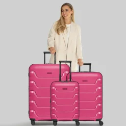 Smartbox Edition 01 4 Rollen Kofferset 3-teilig mit Dehnfalte