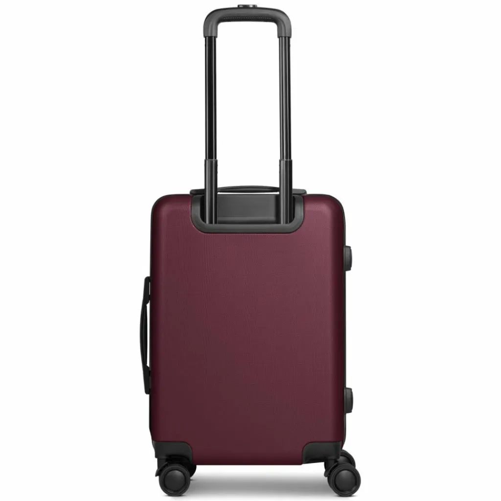 Smartbox Hartgepäck Kabinengepäck|4-Rollen Kabinentrolleys<Edition 05 4 Rollen Kabinentrolley 55 cm burgundy