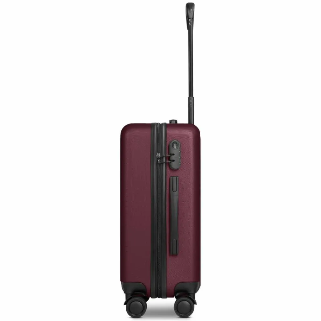Smartbox Hartgepäck Kabinengepäck|4-Rollen Kabinentrolleys<Edition 05 4 Rollen Kabinentrolley 55 cm burgundy