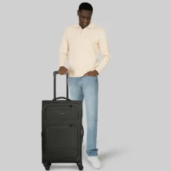 Discount Smartbox Edition 04 4 Rollen Trolley 67 cm mit Dehnfalte black