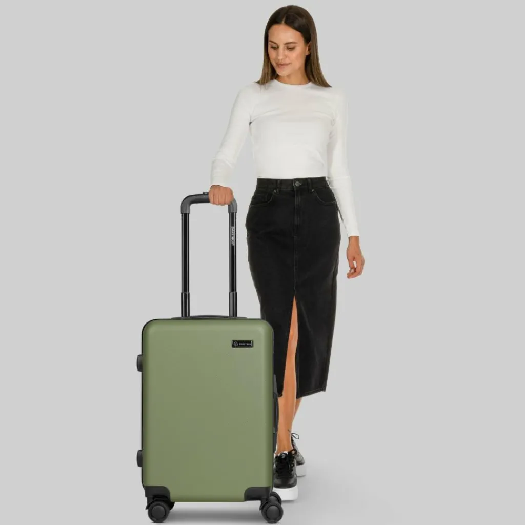 Best Smartbox Edition 05 4 Rollen Kabinentrolley 55 cm olive