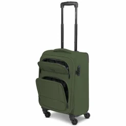 Clearance Smartbox Edition 04 4 Rollen Kabinentrolley 55 cm mit Dehnfalte slate-green