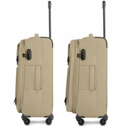 Best Smartbox Edition 04 4 Rollen Trolley 67 cm mit Dehnfalte beige