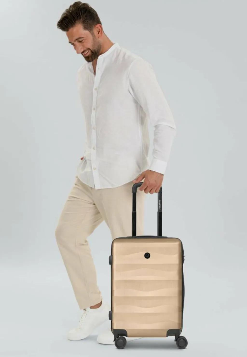 Sale Smartbox Edition 03 4 Rollen Kabinentrolley 55 cm taupe