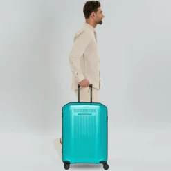 Smartbox Hartgepäck|4-Rollen Koffer<Edition 02 4 Rollen Trolley M 66 cm teal metallic