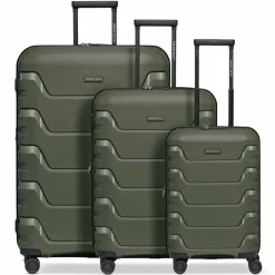 Smartbox Edition 01 4 Rollen Kofferset 3-teilig mit Dehnfalte