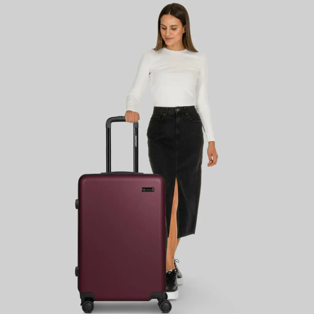 Online Smartbox Edition 05 4 Rollen Trolley 66 cm burgundy