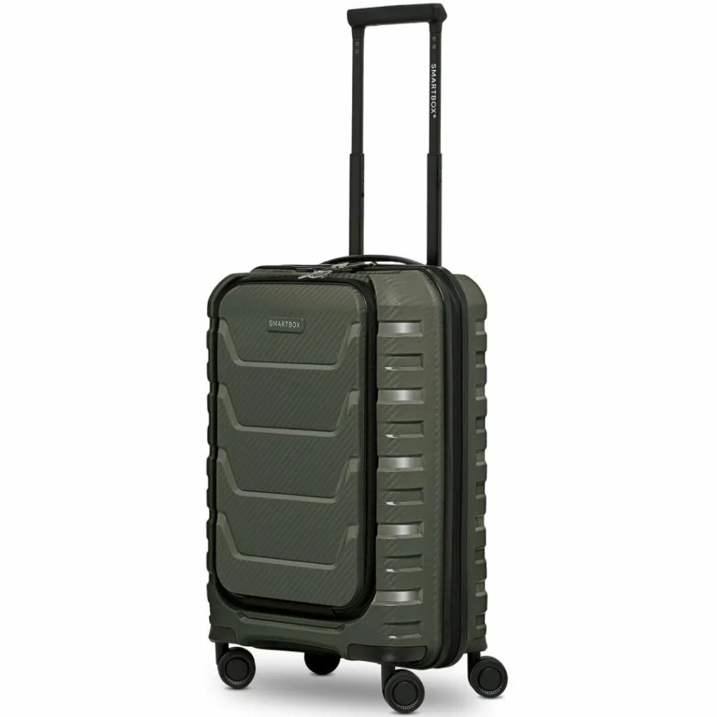 Sale Smartbox Edition 01 4 Rollen Kabinentrolley 55 cm Laptopfach olive