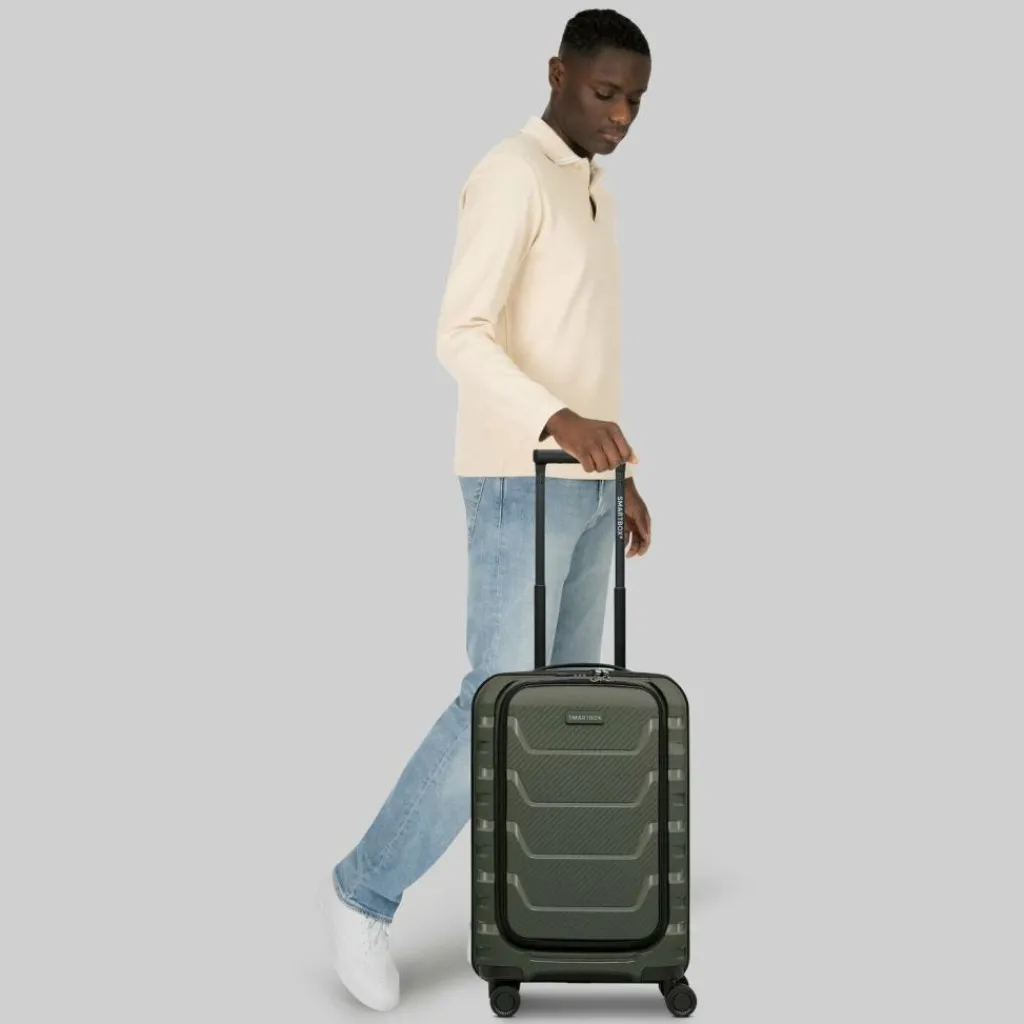 Sale Smartbox Edition 01 4 Rollen Kabinentrolley 55 cm Laptopfach olive