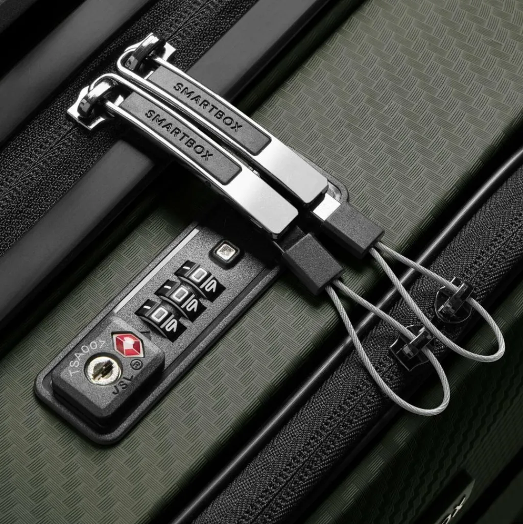 Sale Smartbox Edition 01 4 Rollen Kabinentrolley 55 cm Laptopfach olive